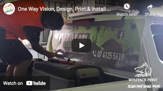 One Way Vision, Design, Print & Install Hervey Bay